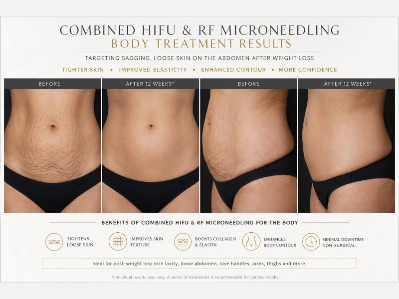 ultimate skin tightening treatment results Cheshire